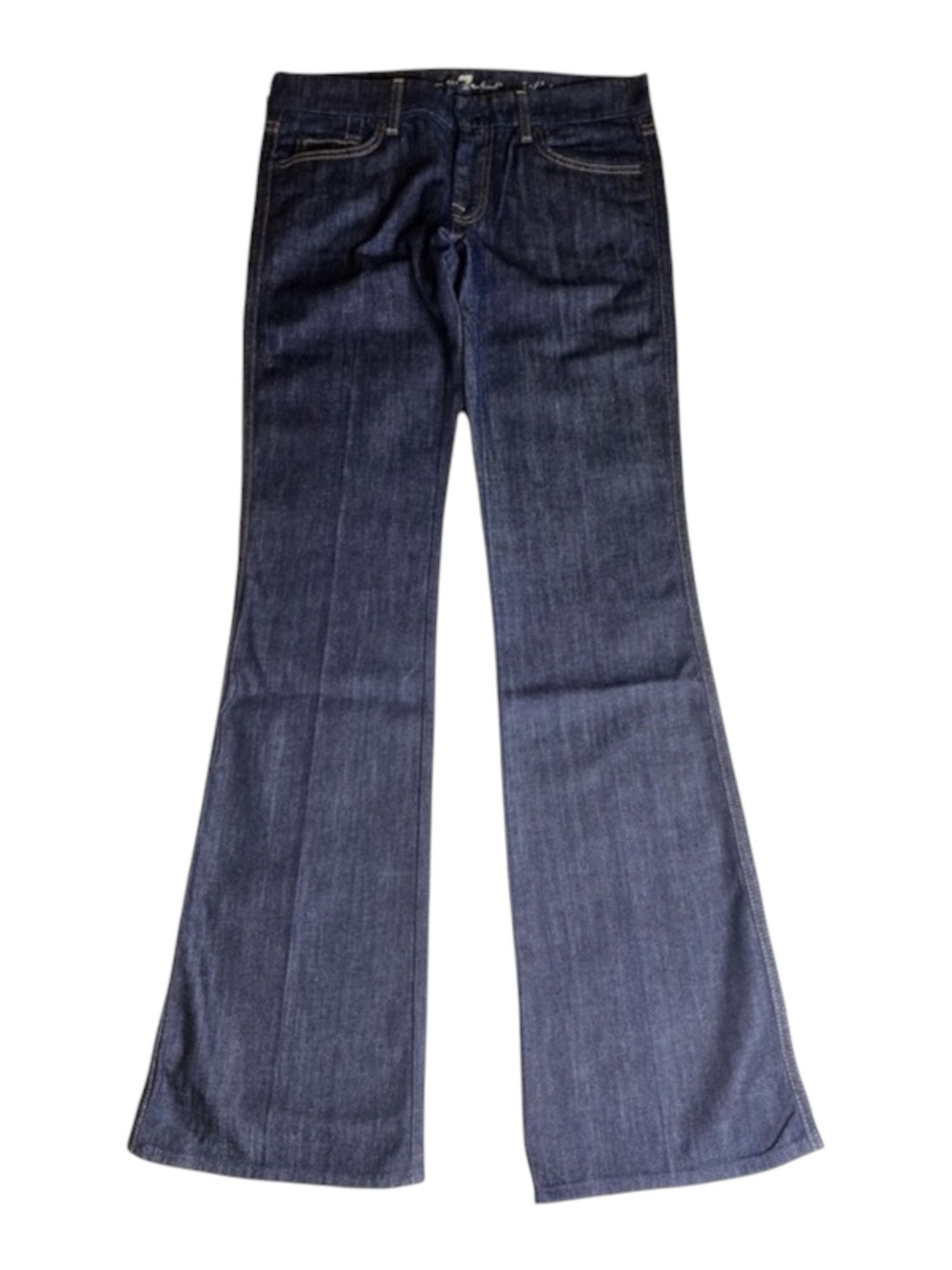 HTF: 7 Mankind® ㋛ Swirl Embroidered Crystal A Pocket Bootcut Denim Jeans ㋛ 29 30 - Picture 5 of 17